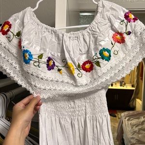 Hand Embroidered Traditional Dress